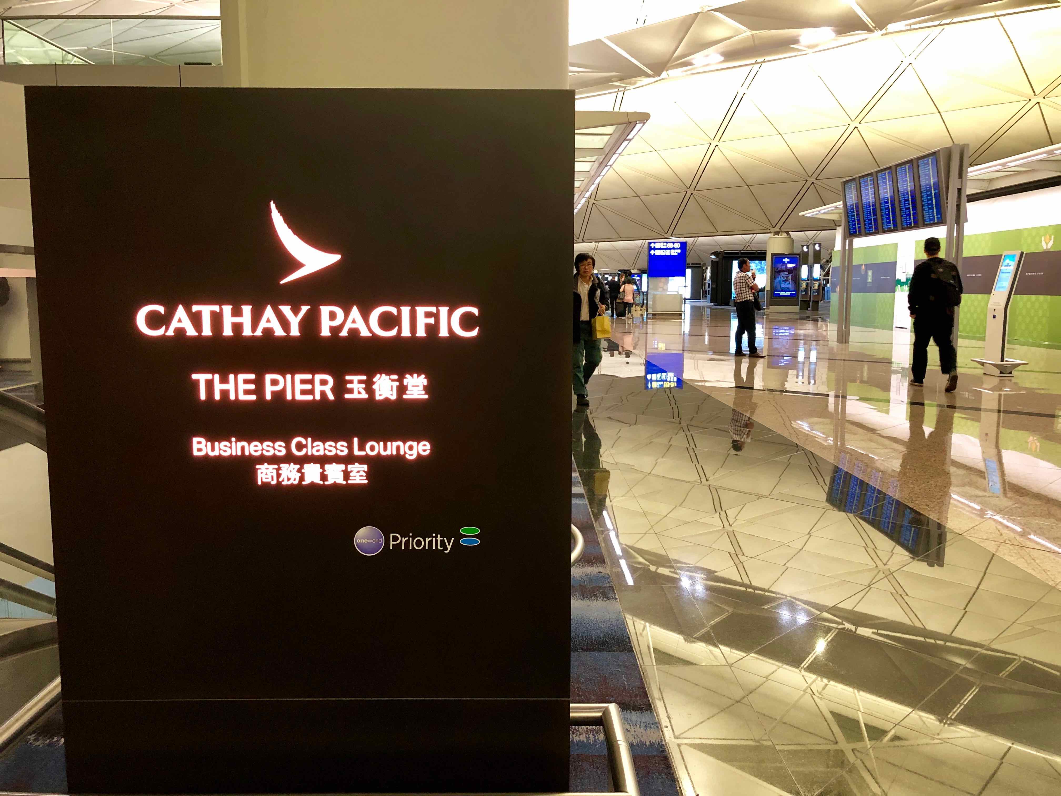 Cathay Pacific The Pier Business Class Lounge Overview Point Hacks