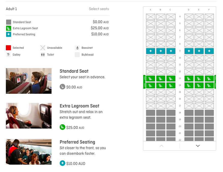 Selecting The Best Economy Seat On A Qantas Domestic Flight Point Hacks