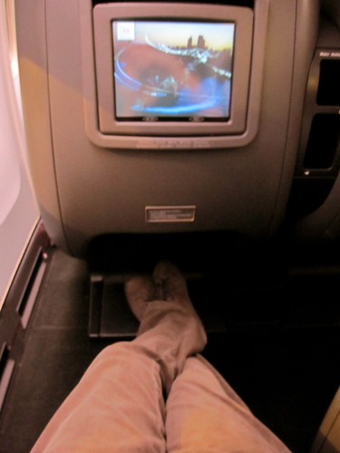 Qantas Business Class - Sydney to Frankfurt