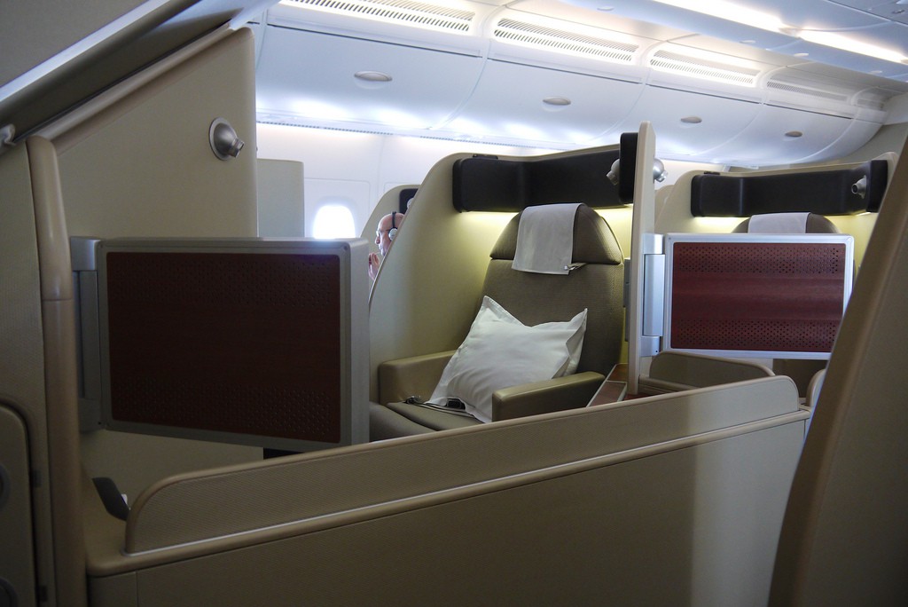 Qantas A380 - QF9 Melbourne to Singapore First Class flight review