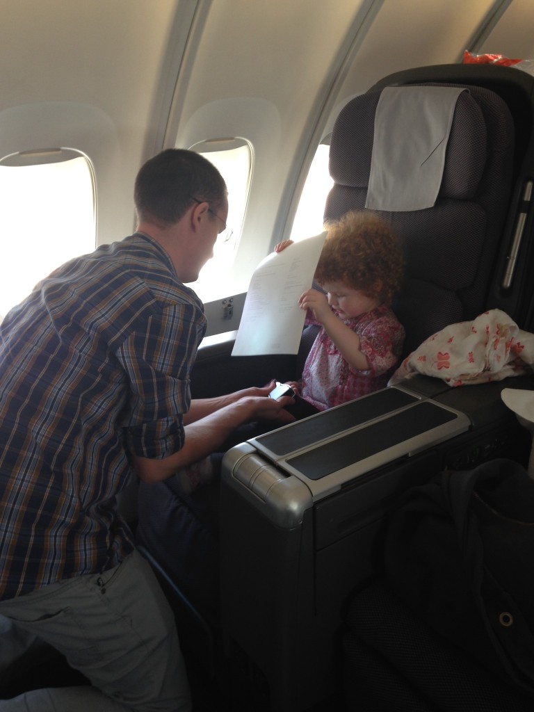 qantas bassinet business class