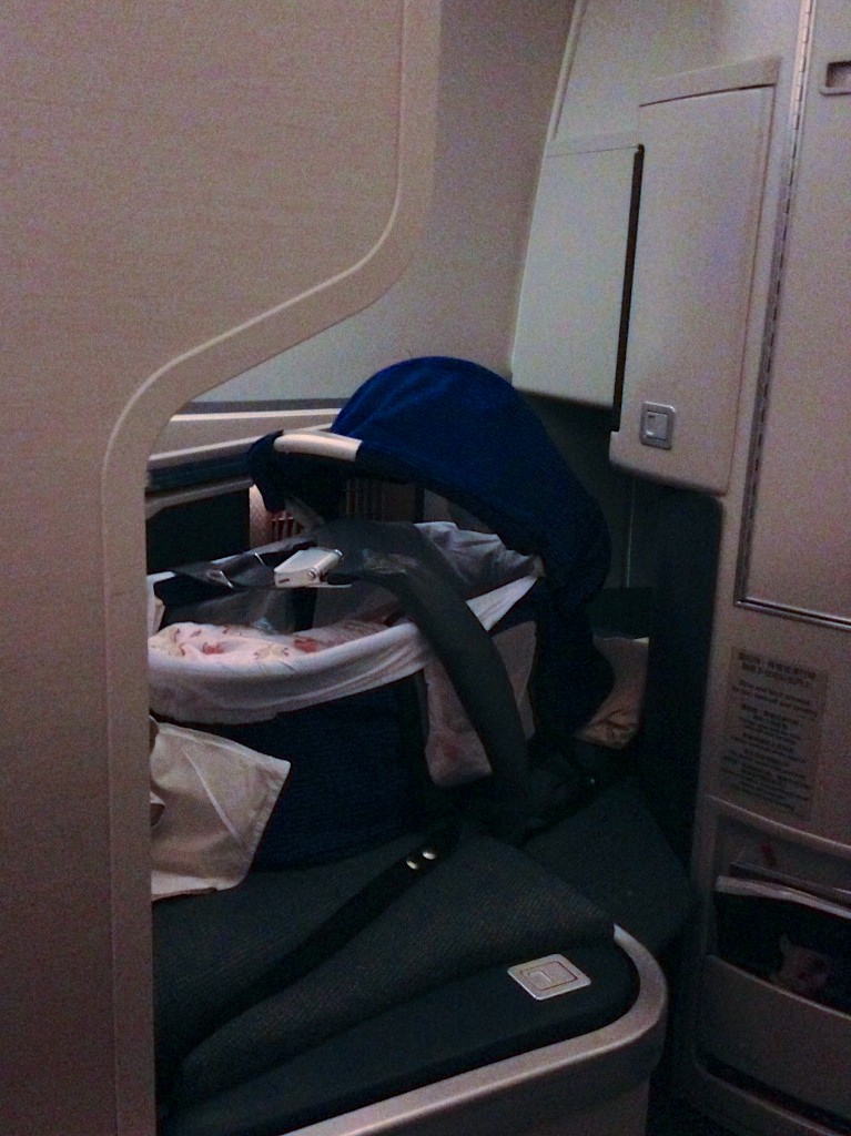 cathay pacific bassinet seat