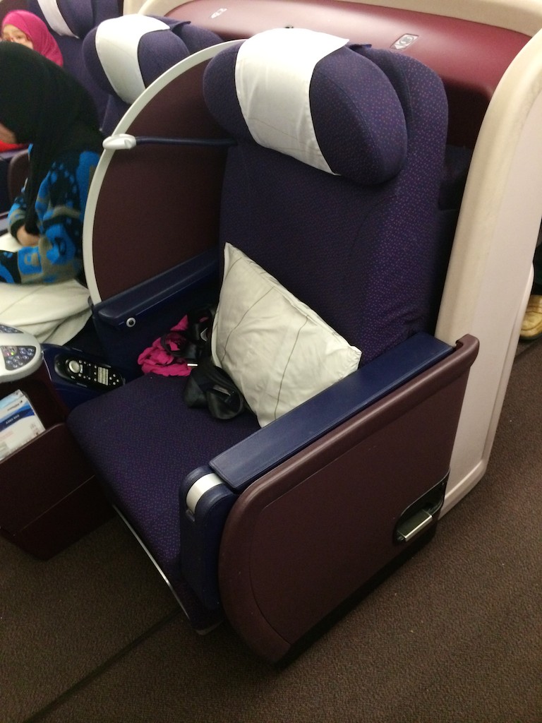 Malaysia Airlines A380 Business Class flight review