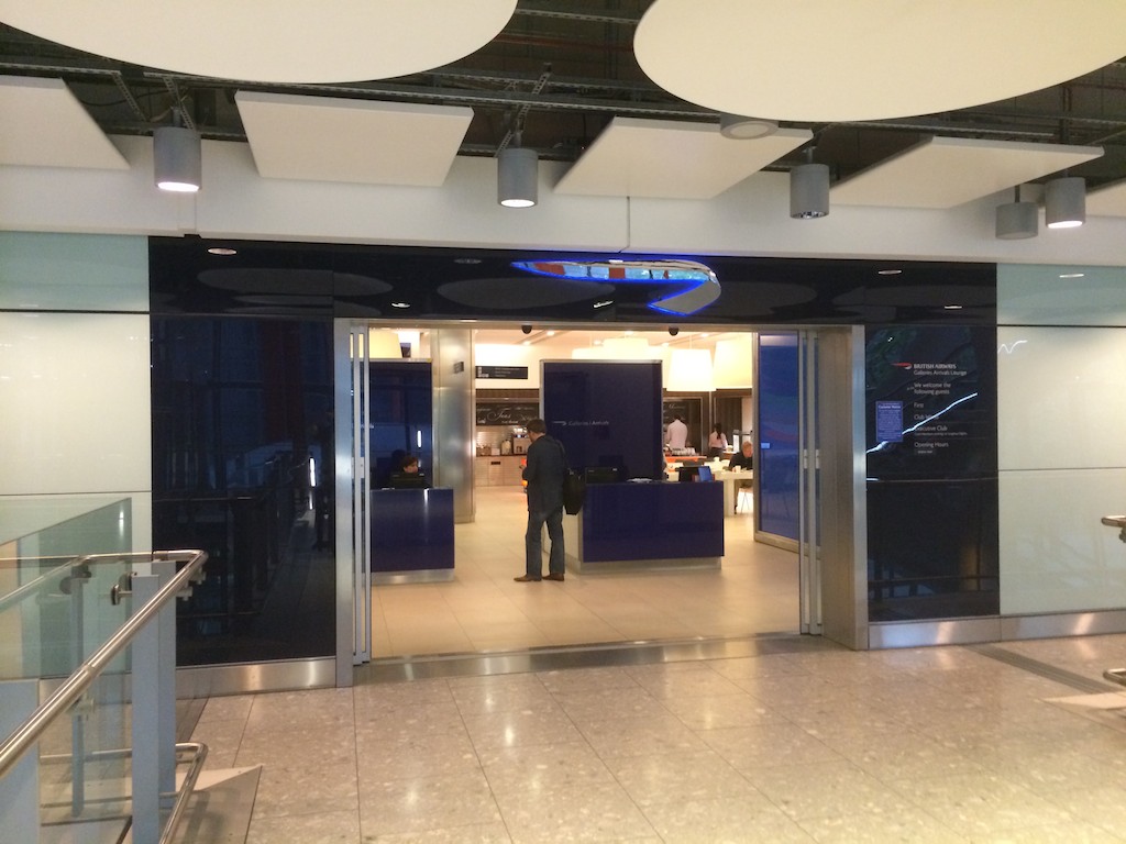 15 British Airways Arrivals Lounge - British Airways Club World - BA16 - Sydney to London