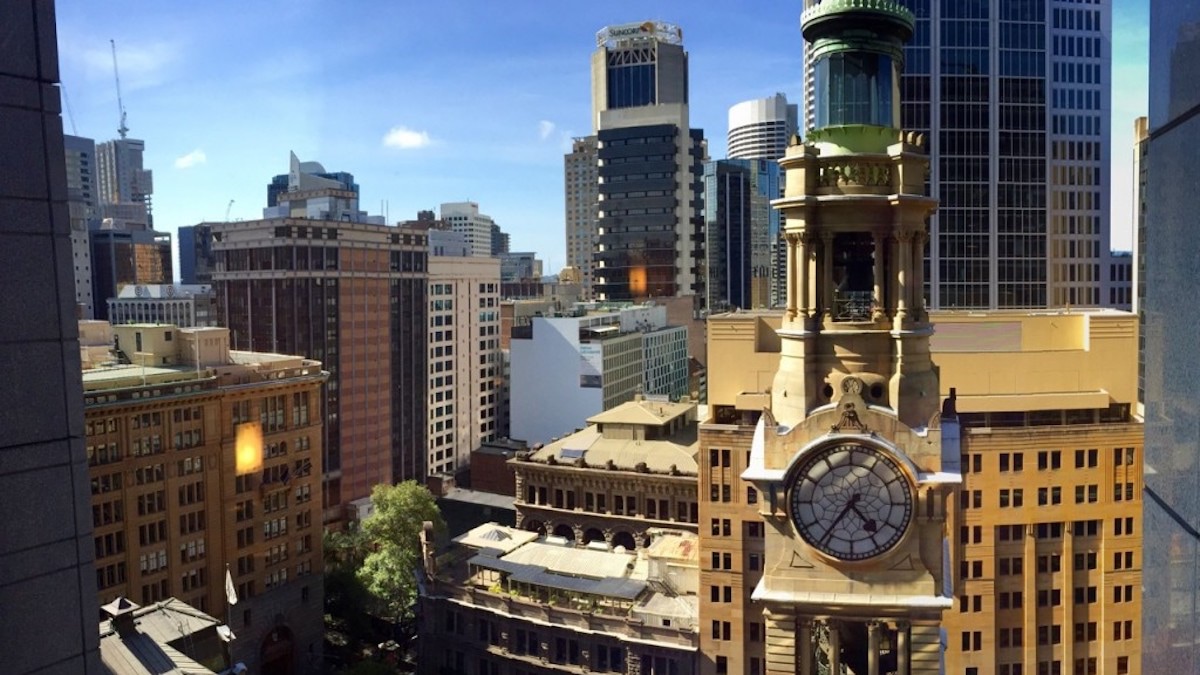 westin sydney martin place view