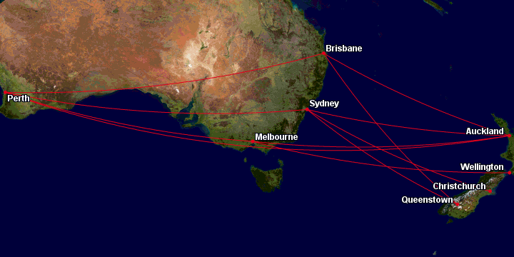 air travel to nz from australia