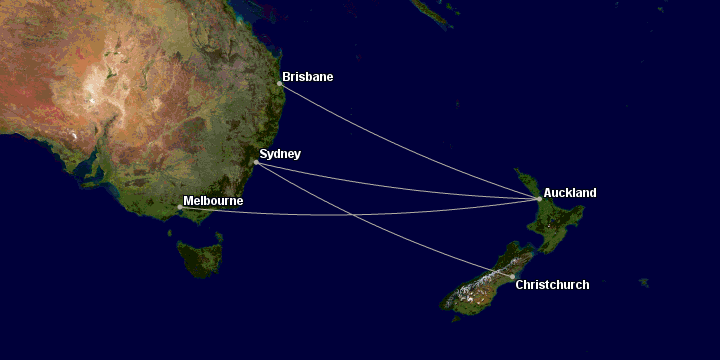 air travel to nz from australia