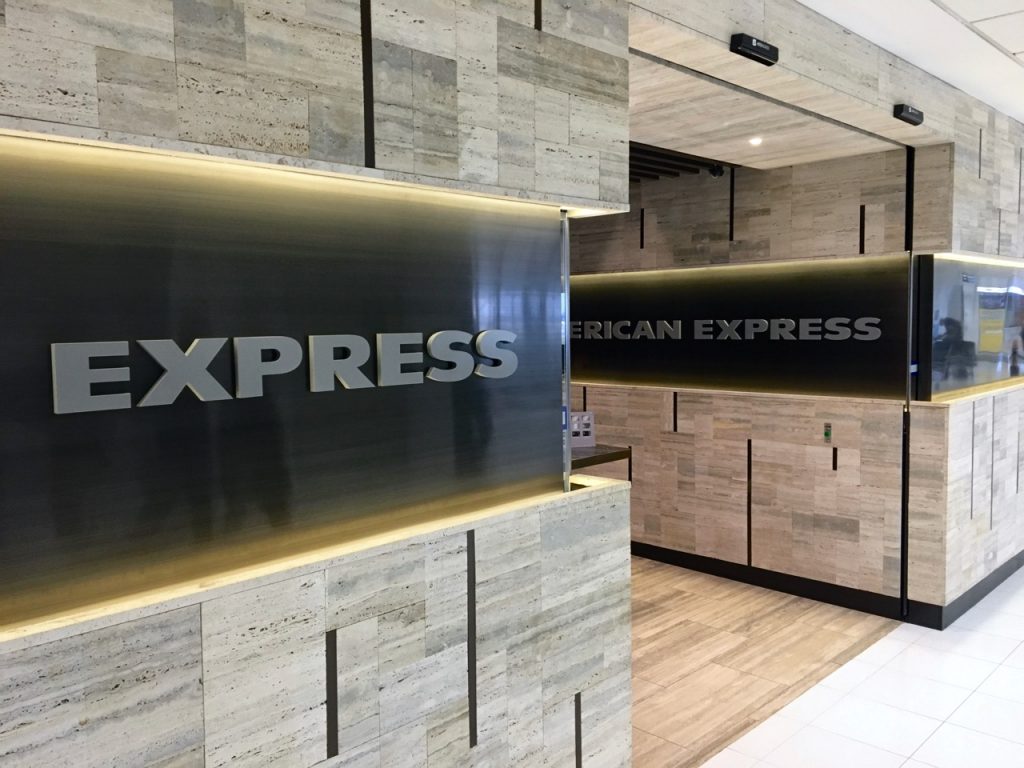 Amex Sydney Lounge entrance