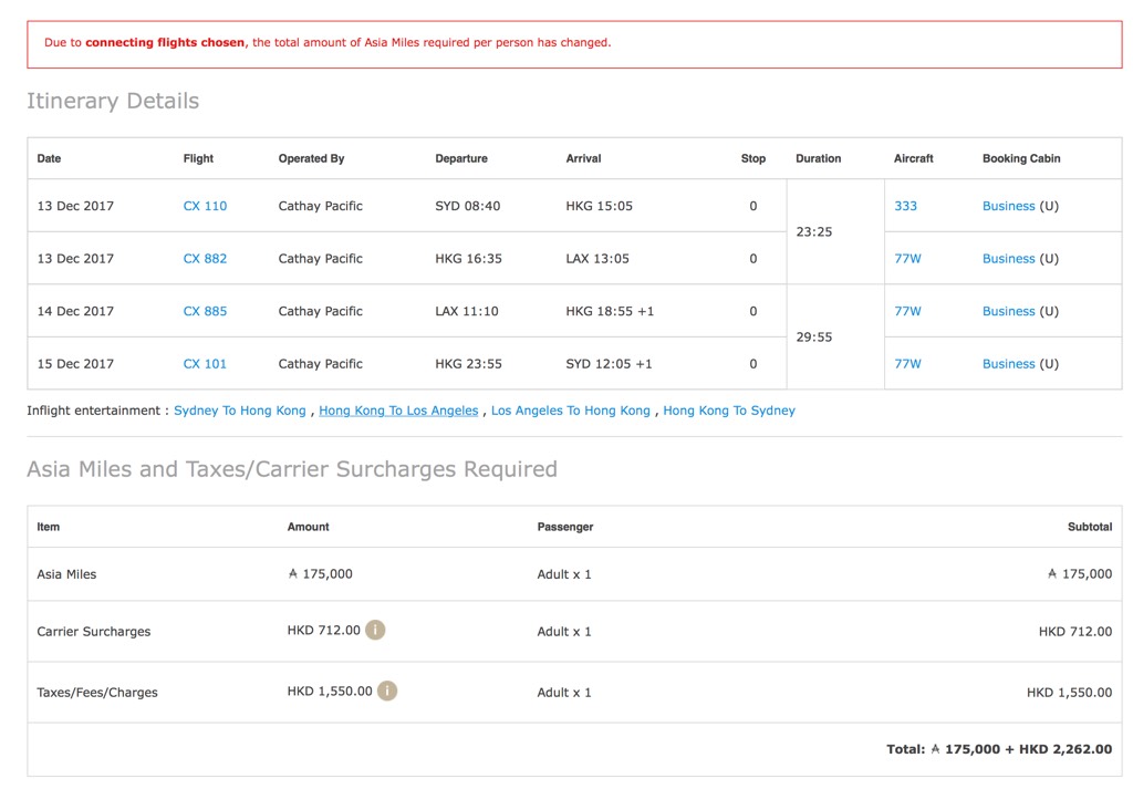 Insider tips on Asia Miles redemptions - Point Hacks