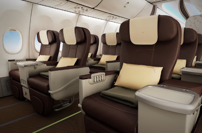 SilkAir Boeing 737 Business Class