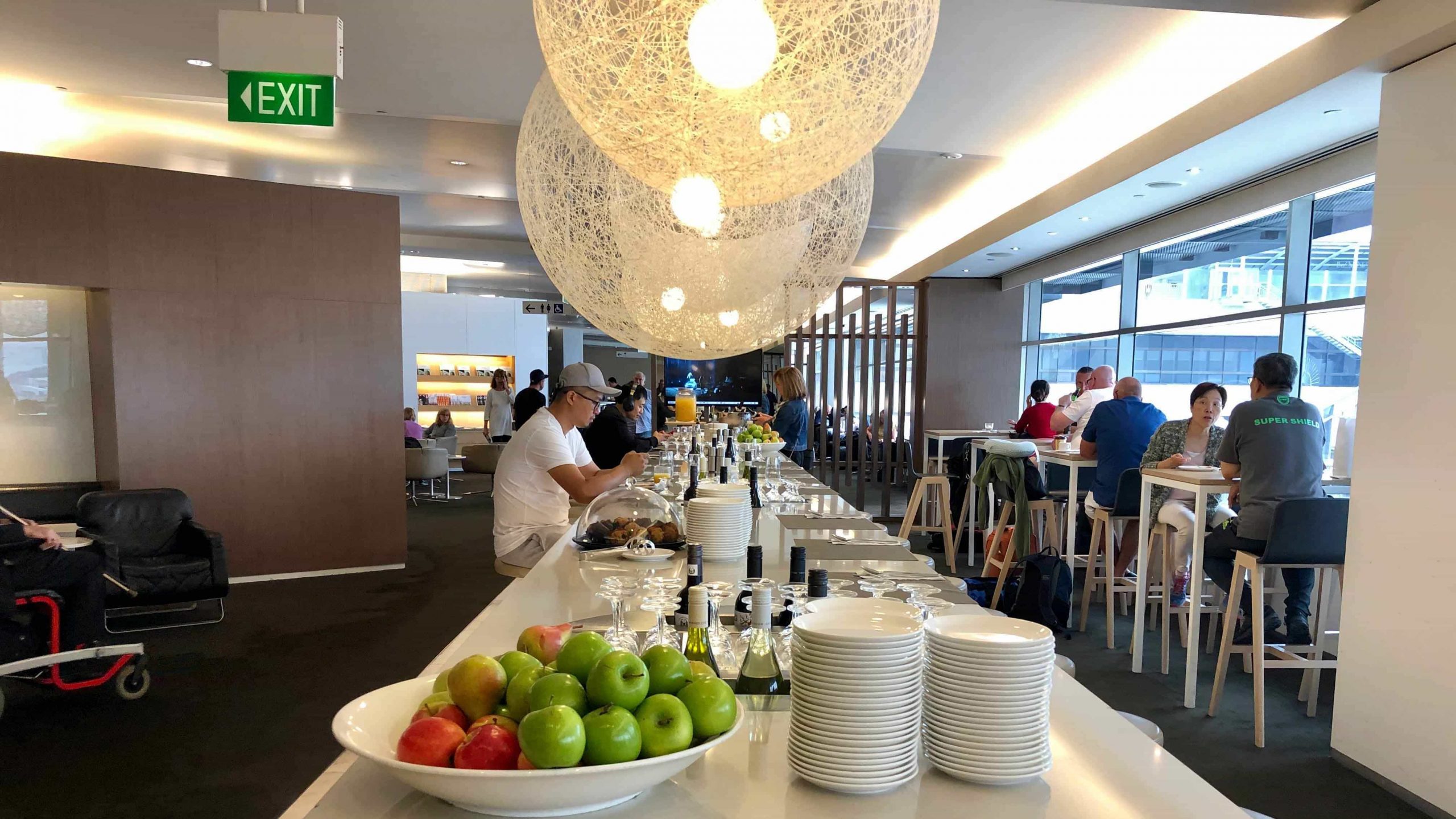 Qantas International Business Lounge Sydney