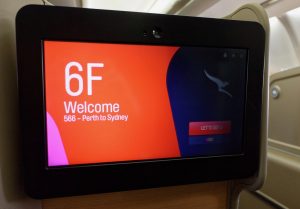 Qantas A330 domestic business class 6F seat | Point Hacks