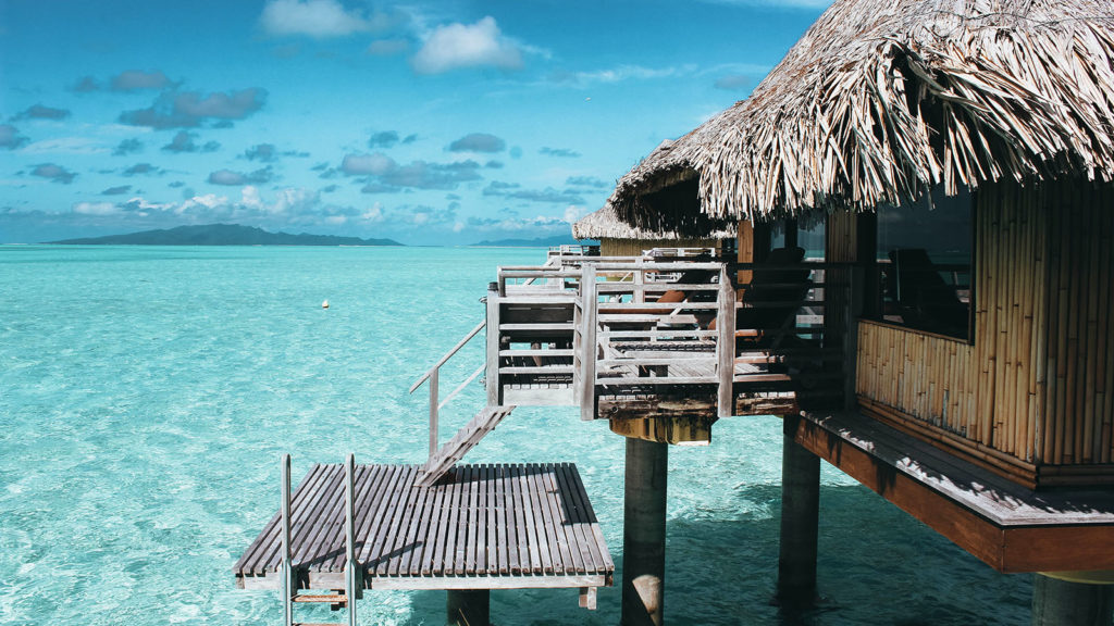 Book an overwater villa by buying points