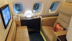 Etihad A380 First Class Apartment overview