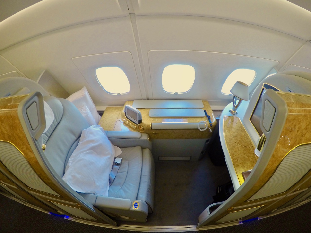 Emirates Airbus A380 First Class overview - Point Hacks