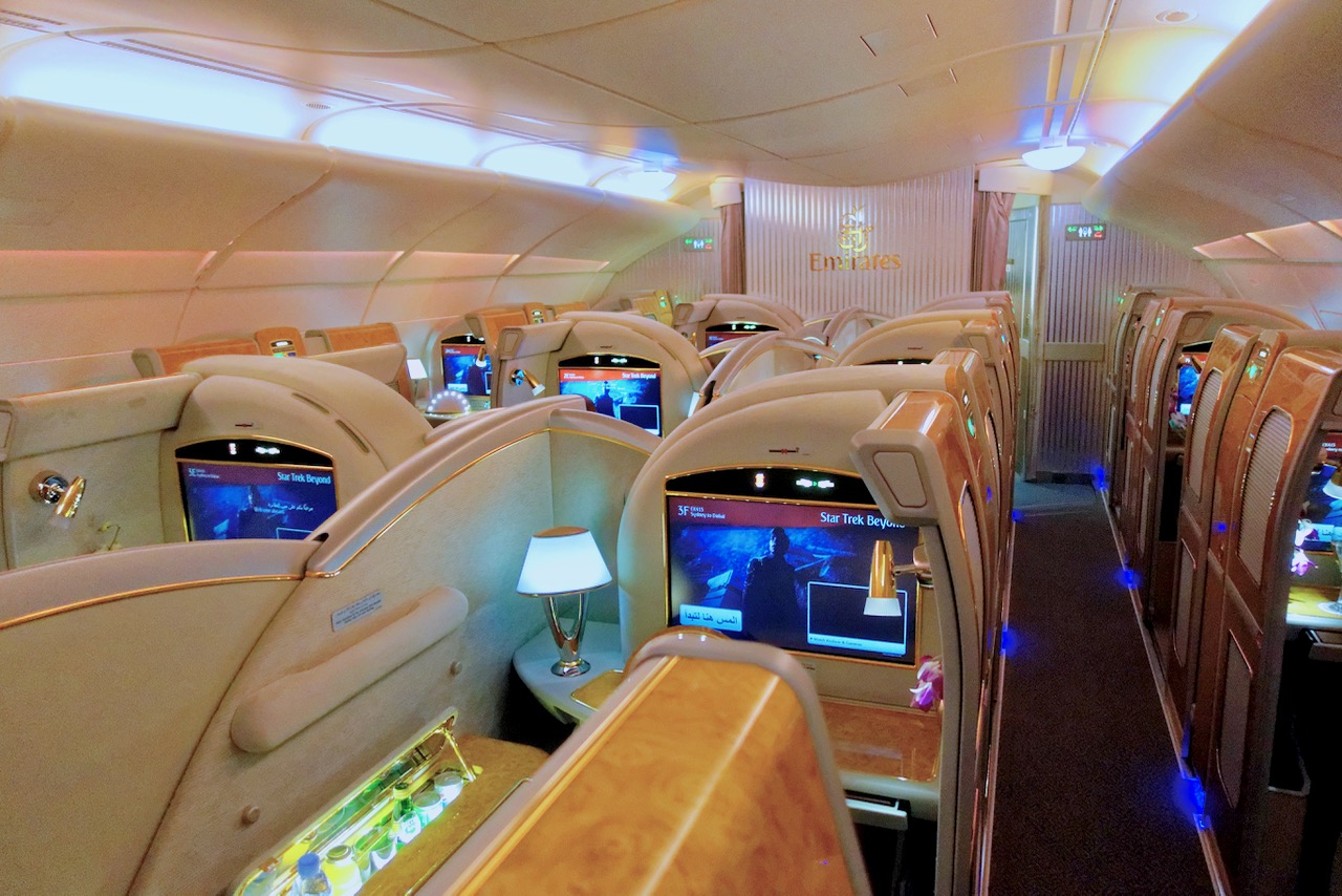 airbus a380 interior first class