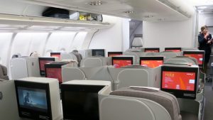 Iberia A330 Business Class overview