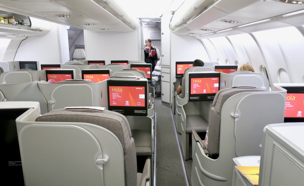 Iberia A330 Business Class overview - Point Hacks NZ