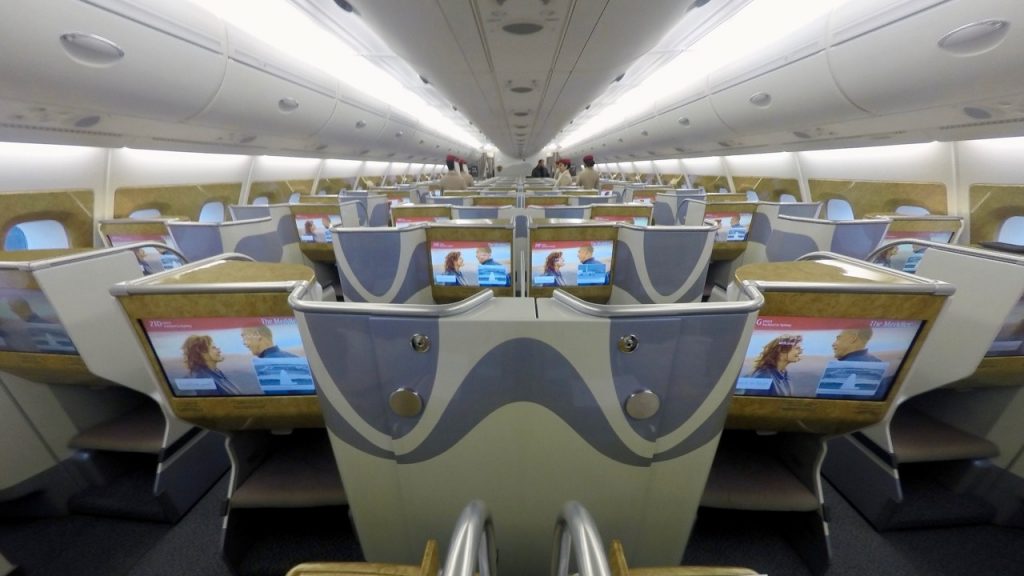 Emirates A380 Business Class