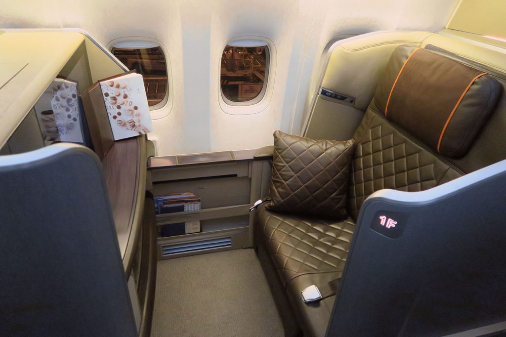 A ranking of the top 10 best First Class products flying from Australia