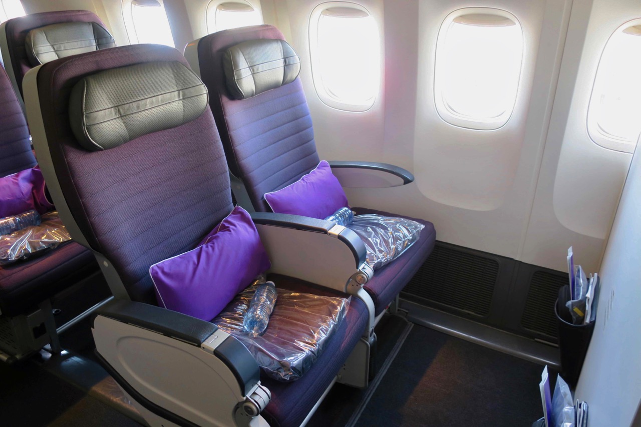 premium economy upstairs Virgin