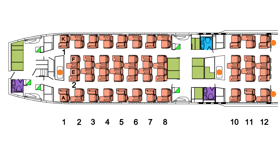 Qantas Dreamliner Seat Map Qantas 787 Domestic Business Class Overview - Point Hacks Nz