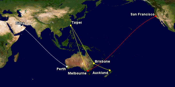 List Of Qantas Destinations Wikipedia