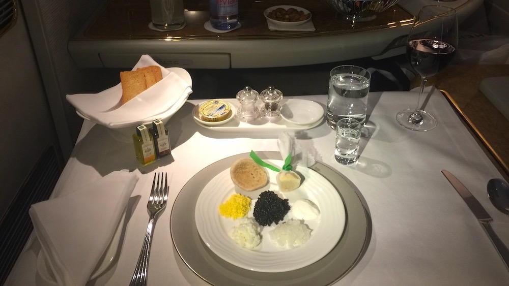 Emirates A380 Caviar