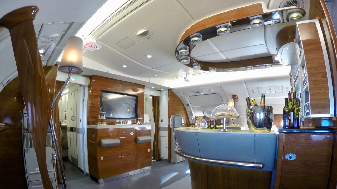 Emirate A380 Bar