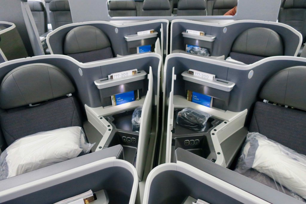 American Airlines 772 Business Class
