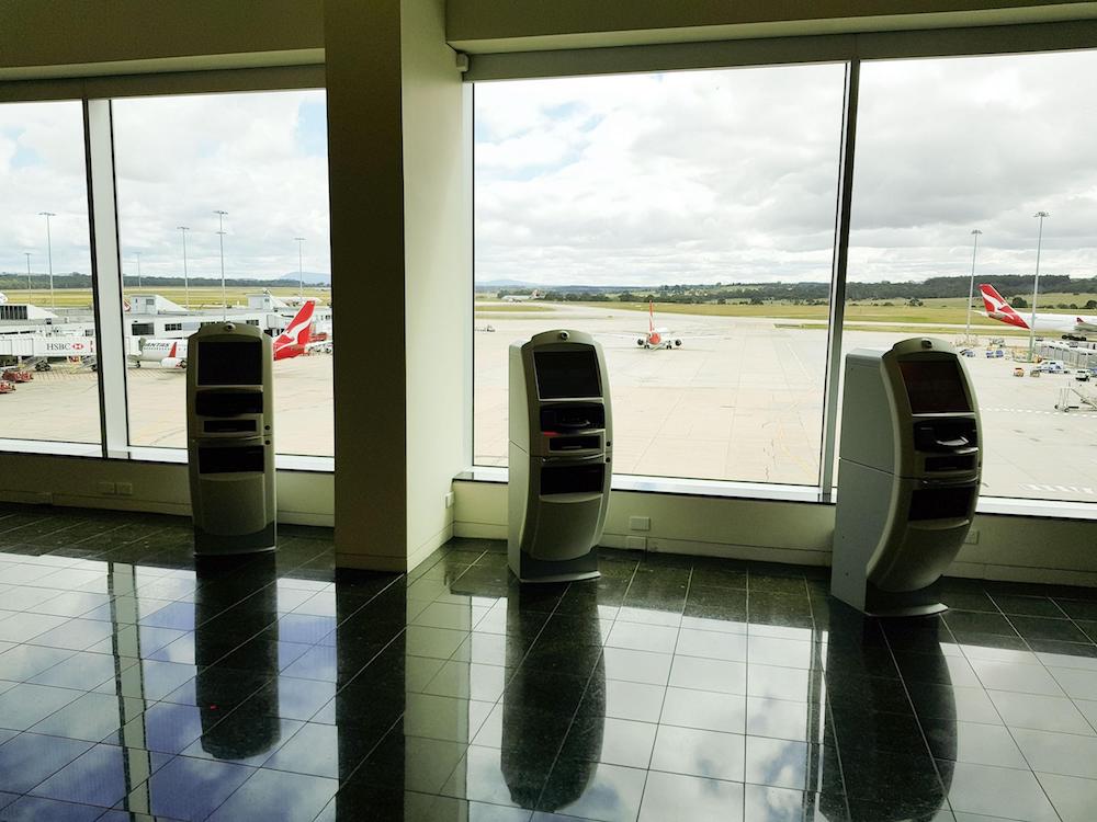 Qantas Domestic Business Lounge Melbourne Overview Point