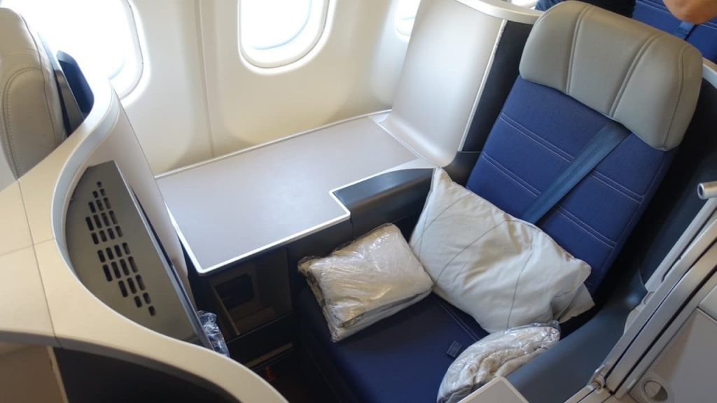 Malaysia Airlines A330 Business Class seat