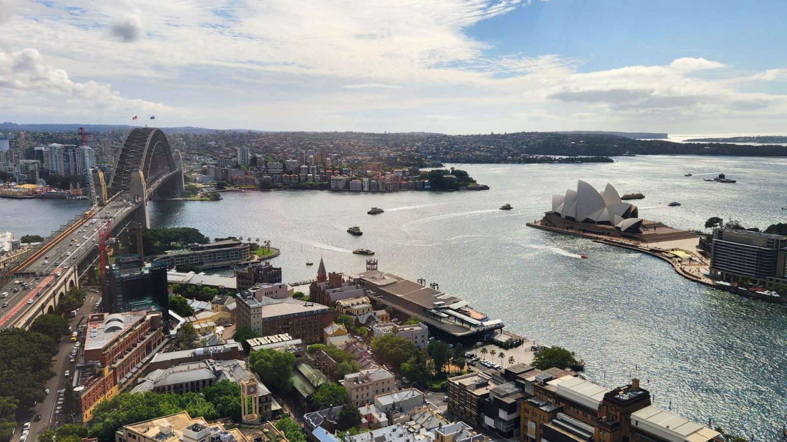 View from Shangri-La Sydney
