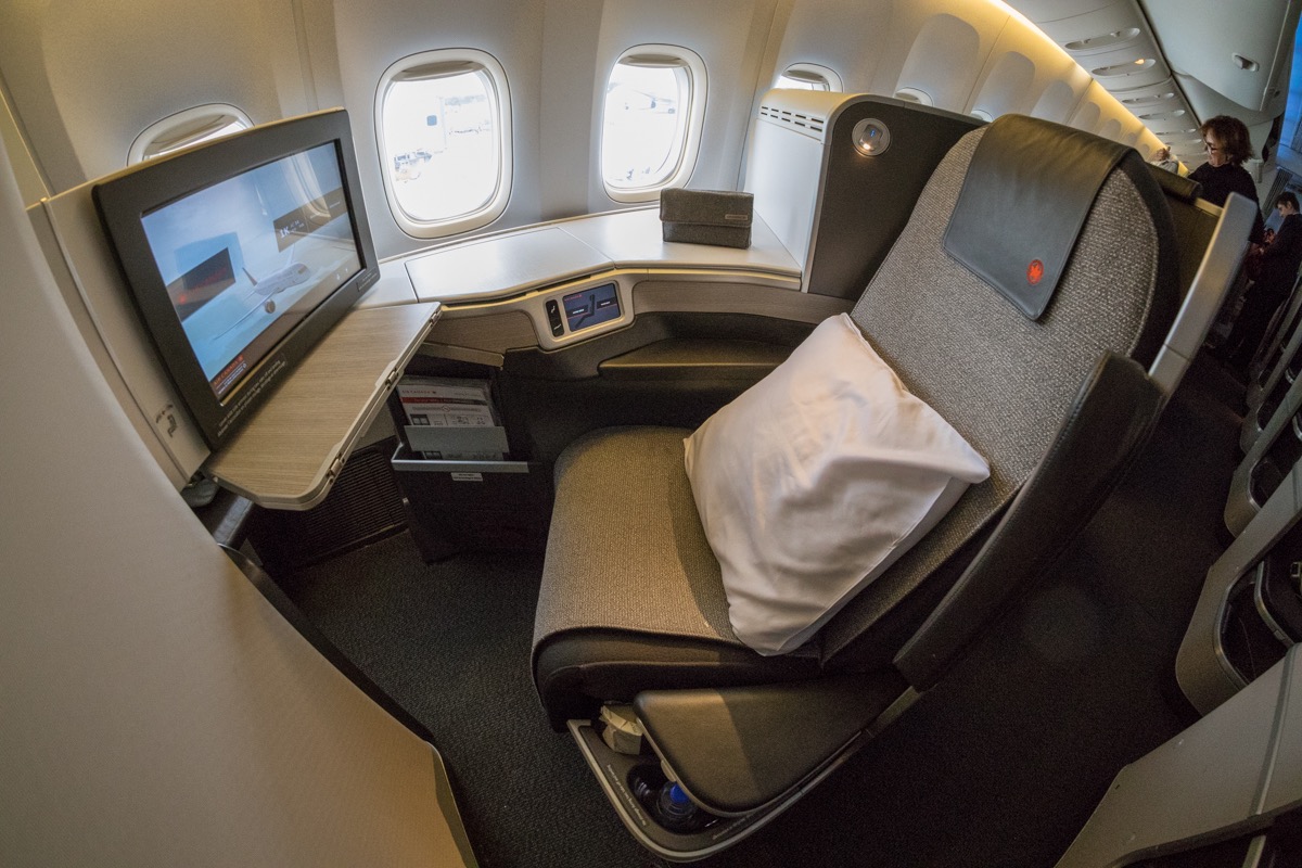 Air Canada Boeing 767 300 Business Class Overview Point