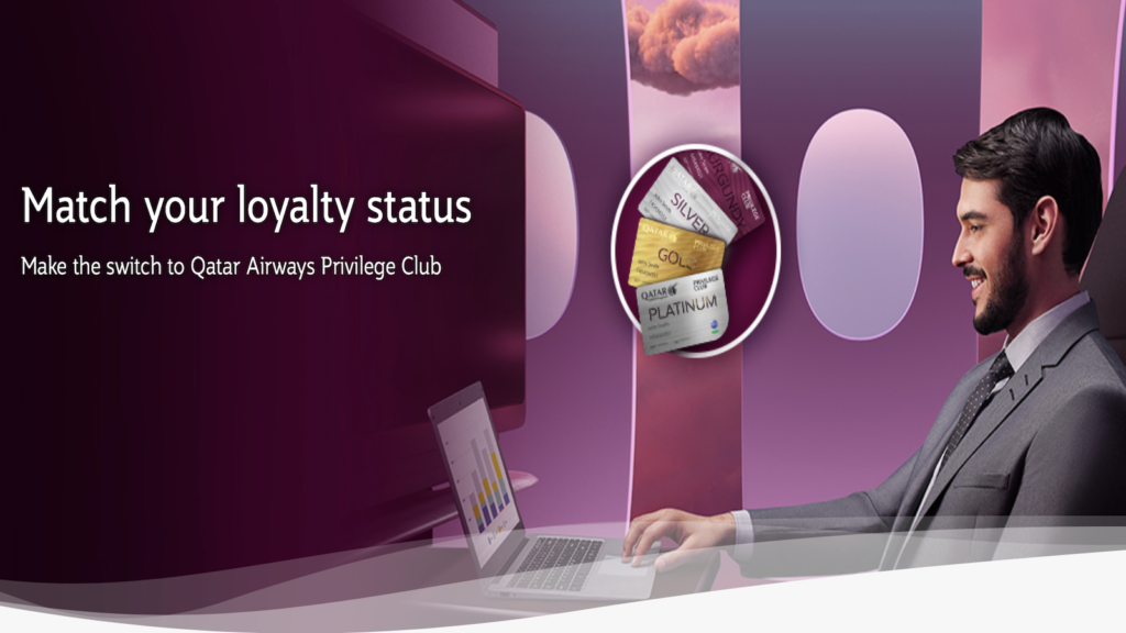 Hold Velocity status? If so, you can get status matched to elite levels in Qatar Privileges Club.