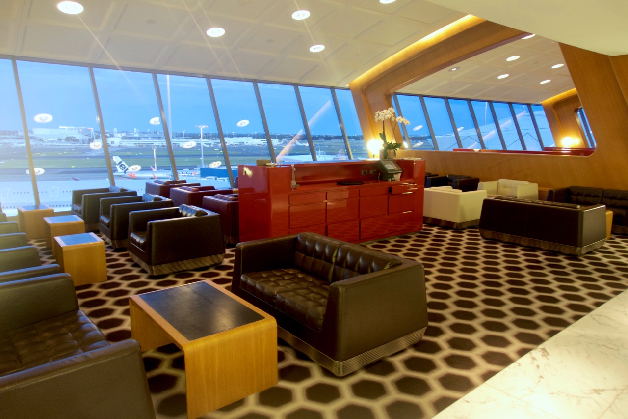 Qantas International First Class Lounge Sydney