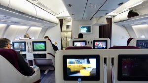 Qatar Airways A330-200 Business Class Overview – Doha to Venice