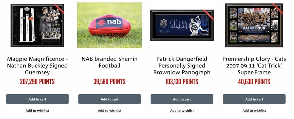 NAB Rewards AFL