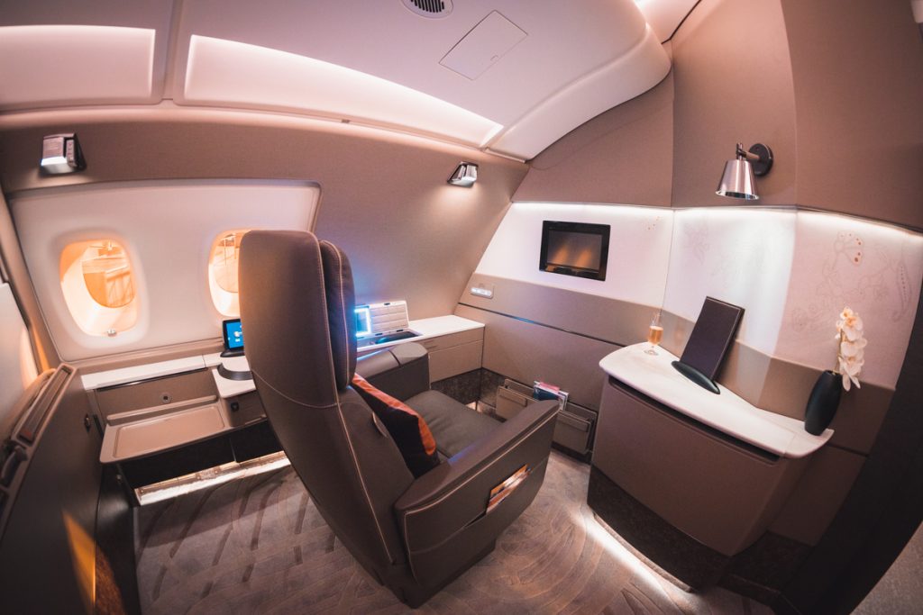 Singapore Airlines A380 (new) First Class Suites Overview - Point Hacks