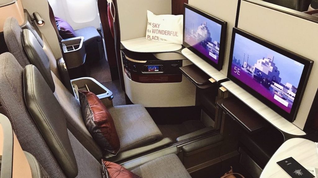 Qatar Airways Qsuite Business Class