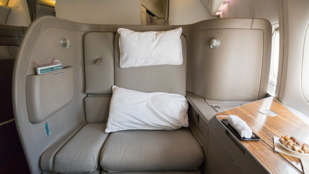 Cathay Pacific CX-777 First Class seat