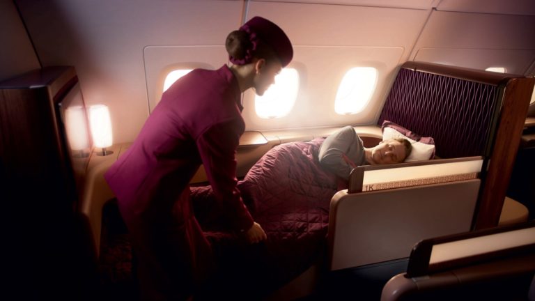 Qatar Airways First Class A380