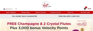How to earn Velocity Points with Virgin Wines