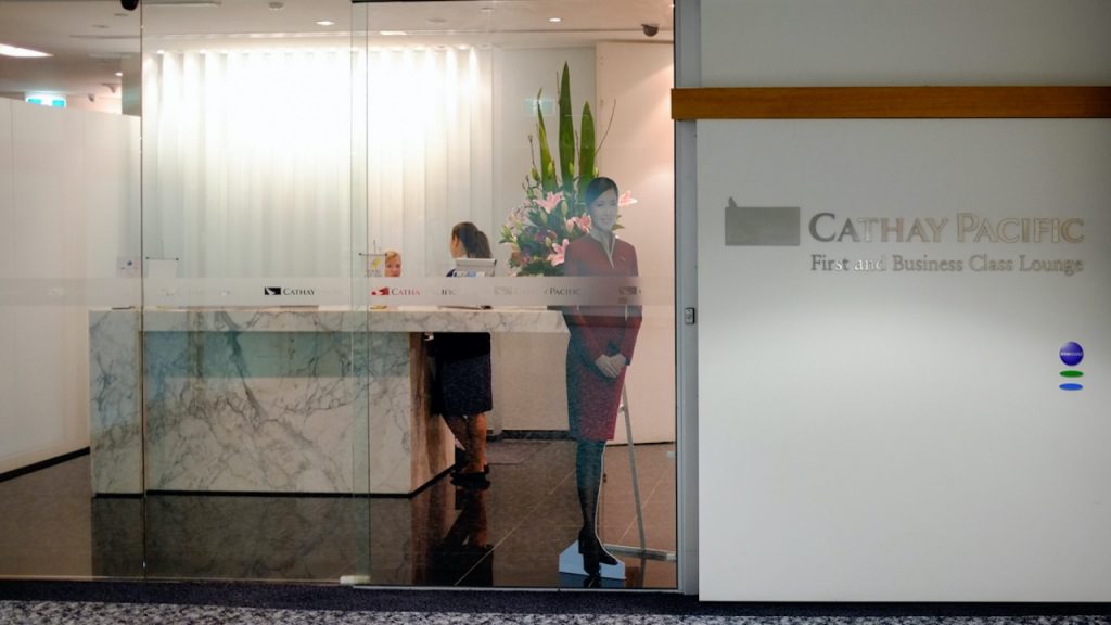 Cathay Pacific Business and First Class Melbourne Lounge