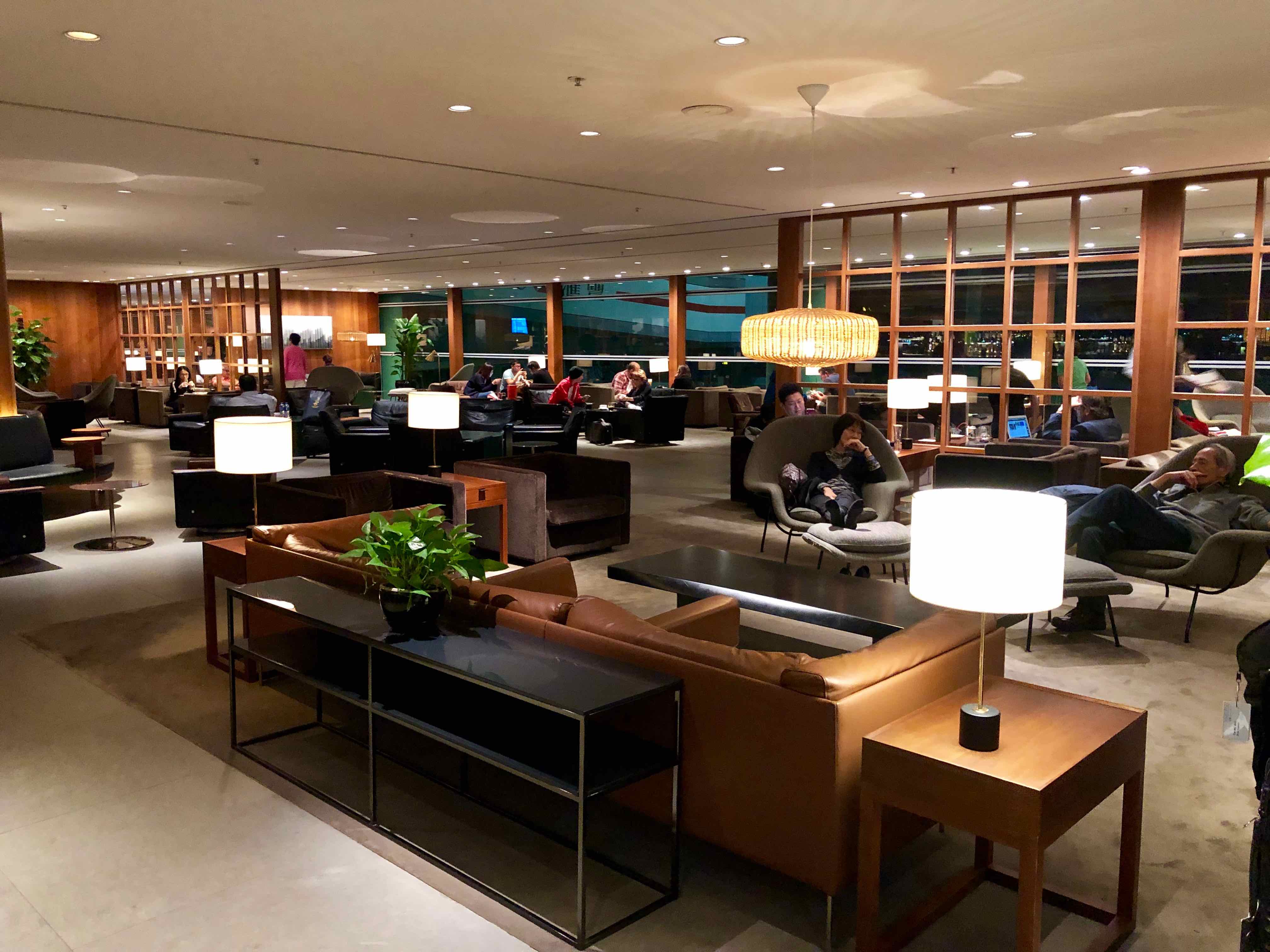 Cathay Pacific The Pier Lounge Hong Kong | Point Hacks