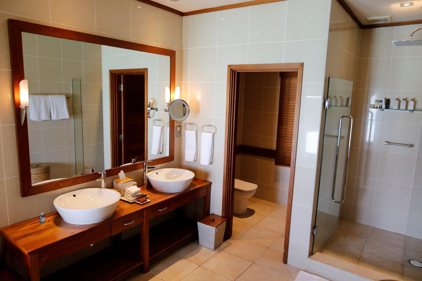 Conrad Rangali Maldives bathroom