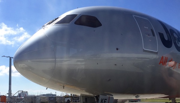 Jetstar 787 plane