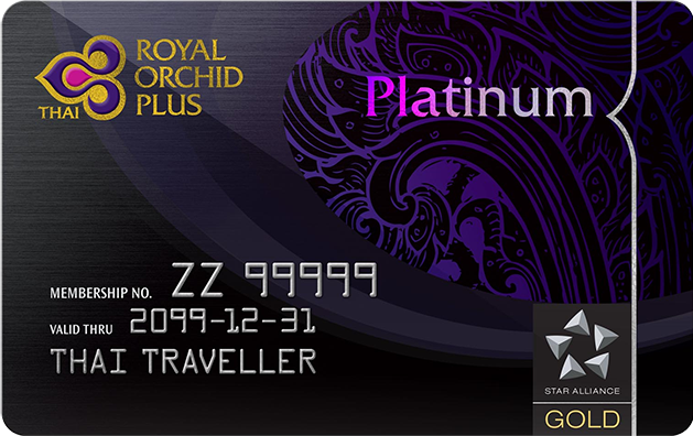 Thai Royal Orchid Platinum card