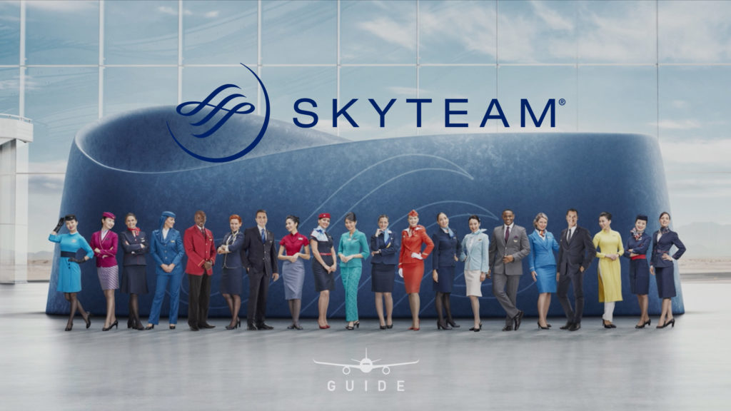 SkyTeam cabin crew