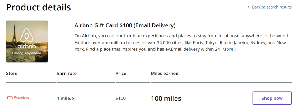 Airbnb Gift Card